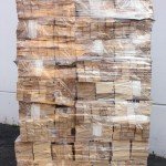 Bancale di cunei in legno per muratori