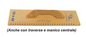Frattazzi in legno per muratori