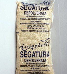 Segatura senza polvere di legno naturale